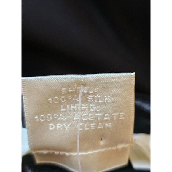 Ann Taylor Womens 8 Silk Strapless Little Black Dress LBD A-Line NEW $178 NWT - Picture 10 of 13